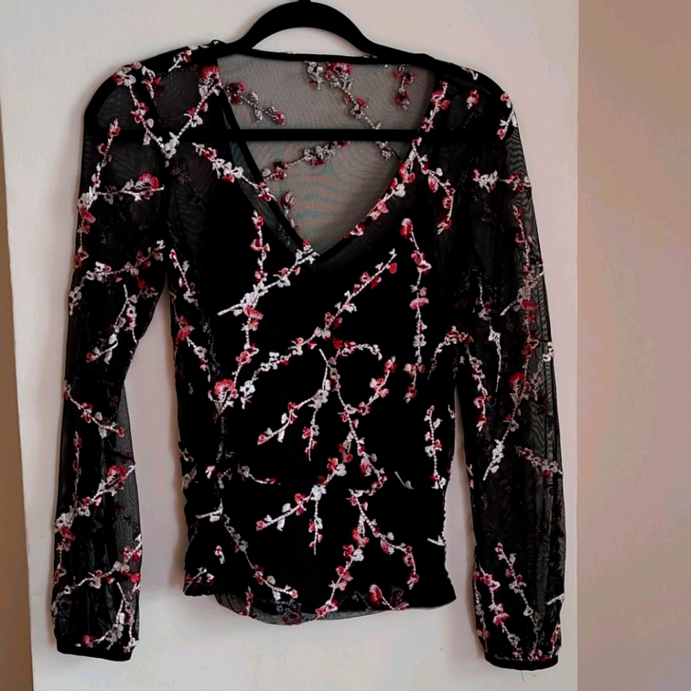 White House Black Market lacey top
